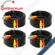 4 x Security Camera Video Cable 100FT BLACK BNC RCA Wire DVR CCTV Surveillance 