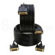 DVI Cable Male DUAL LINK DVI-D Monitor Wire 24+1 Pin 3ft 6ft 10ft 15ft 25ft -LOT