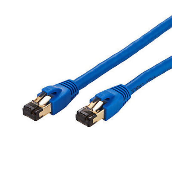 CAT8 Ethernet Cable Super Speed 40Gbps LAN Wire 0.5FT- 75FT Blue Multipack  LOT