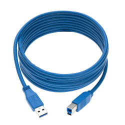 USB 3.0 Printer Cable 6Ft A-Male/B-Male Super High Speed Canon Epson HP Brother