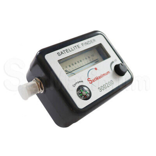Analog Satellite Finder Strength Signal Meter Satellite Detector With Compass
