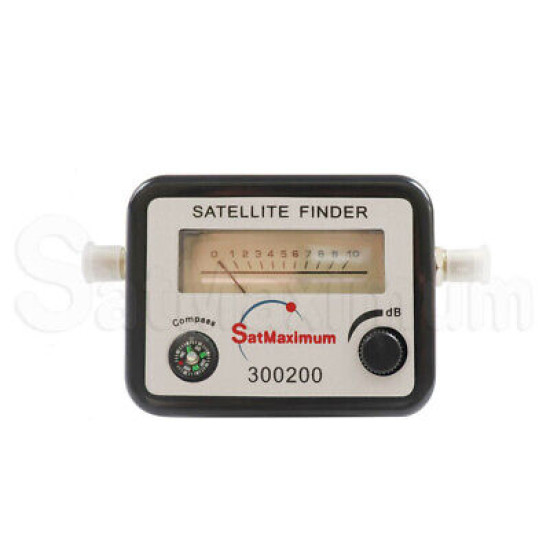 Analog Satellite Finder Strength Signal Meter Satellite Detector With Compass
