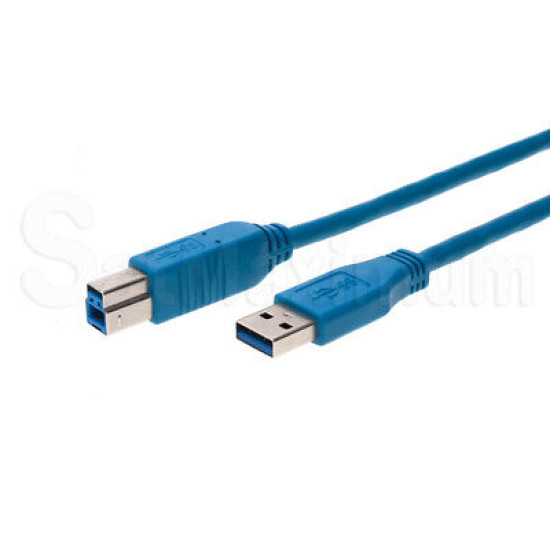 USB 3.0 Cable A Male to B Male High Quality High Speed Wire 3ft 6ft 10ft