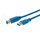 USB 3.0 Cable A Male to B Male High Quality High Speed Wire 3ft 6ft 10ft