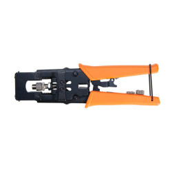 Coax Compression Crimping Tool for RCA BNC F-Connectors RG59 RG6 Coaxial Cable
