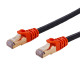 CAT7 Outdoor 15FT Ethernet Patch Cable 26AWG Copper SFTP LAN RJ45 Cord