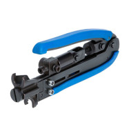 RG59 RG6 RG11 Compression Crimping Tool RCA BNC F Connector Ratchet Crimper