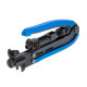 RG59 RG6 RG11 Compression Crimping Tool RCA BNC F Connector Ratchet Crimper