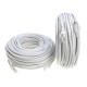 CAT5 Ethernet Patch Cable RJ-45 LAN Internet Cord White 25FT-200FT Multipack LOT