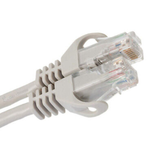 CAT6 Ethernet Network Patch Cable LAN Internet RJ-45 Cord Gray 1.5FT - 20FT LOT