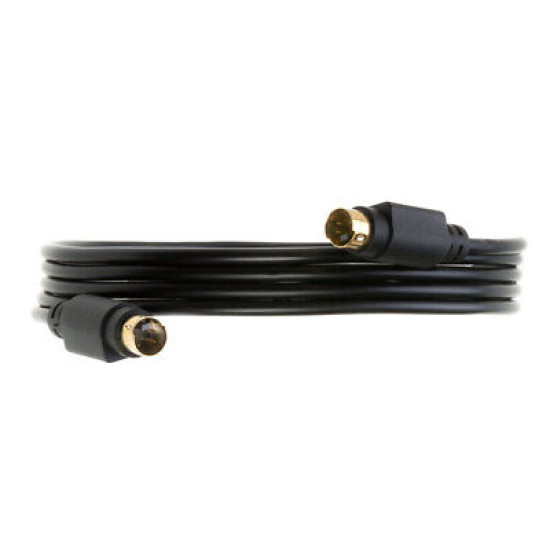 S Video 12FT Cable 4 Pin M/M SVHS, DVD, VHS Male to Male S-Video Cord