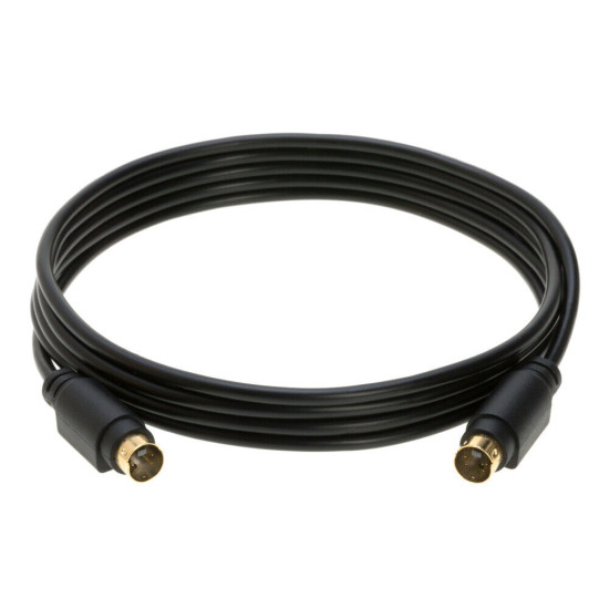 S Video 12FT Cable 4 Pin M/M SVHS, DVD, VHS Male to Male S-Video Cord