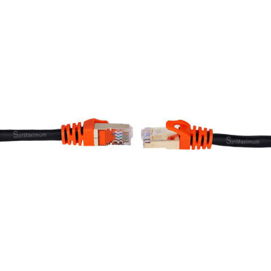 10FT CAT7 SFTP Outdoor Ethernet Patch Cable 26AWG 600MHz OFC LAN Network Wire