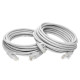 CAT6e/ CAT6 Ethernet LAN Network RJ45 Patch Cable Gray 1.5FT- 20FT Multipack LOT