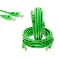 CAT6e/CAT6 Ethernet LAN Network RJ-45 Patch Cable Green 3FT - 20FT Multipack LOT