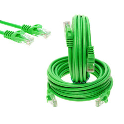 CAT6e/CAT6 Ethernet LAN Network RJ-45 Patch Cable Green 3FT - 20FT Multipack LOT