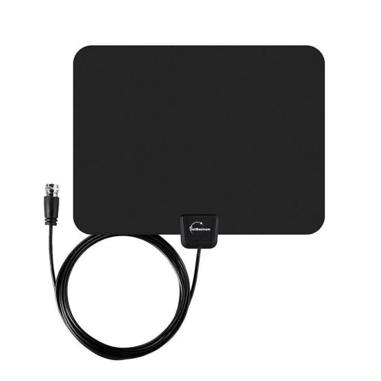 Digital Indoor Antenna Long Range 35 Miles Flat Design HDTV VHF UHF Multi LOT