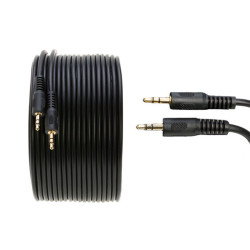 3.5mm 100FT Audio Stereo Male to Male Cable AUX Headphone Stereo Cord