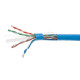 CAT6 1000FT UTP Ethernet Network Cable Solid 23AWG CCA 550MHz Bulk Wire Blue
