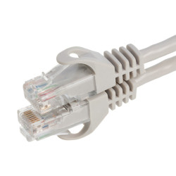 CAT6e / CAT6 Network Patch Cable RJ-45 Ethernet LAN Cable Gray 25FT - 200FT LOT