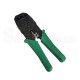 Cable Wire Crimper 3 in 1 Plier Strip Tool for RJ10/4P, RJ11/12/6P, RJ45/8P