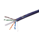 CAT6 1000FT UTP Ethernet Network Cable Solid 23AWG CCA 550MHz Bulk Wire Purple