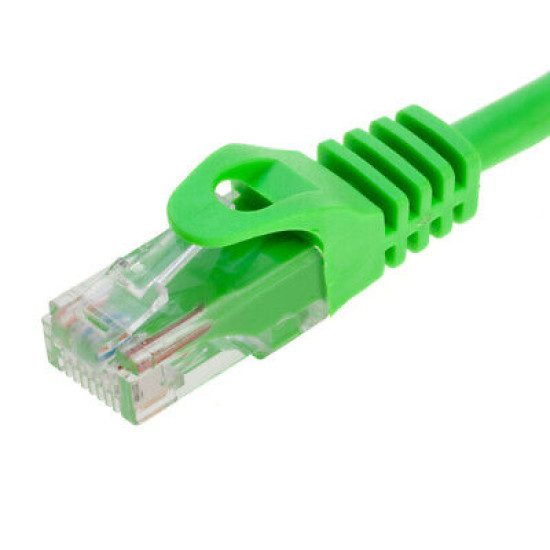 CAT6e / CAT6 Network Patch Cable RJ-45 Ethernet LAN Cable Green 50FT - 200FT LOT