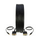 50FT VGA/SVGA 15 PIN M/M Cable With 3.5MM AUDIO Cord For Monitor HDTV Video